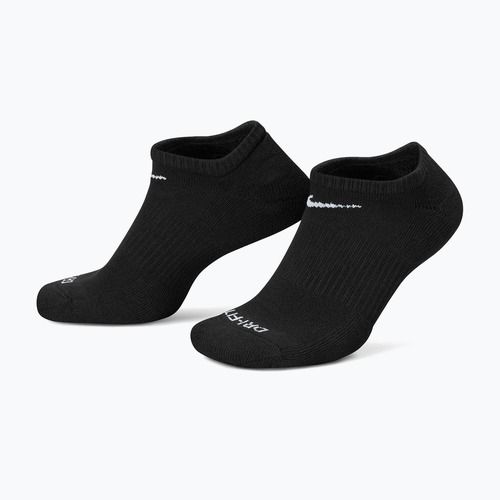 Men's socks Nike Everyday Plus Cushioned No Show 6 pairs black/white