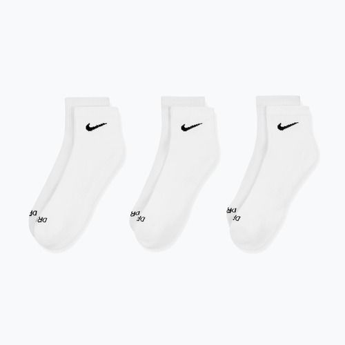 Socks Nike Everyday Plus Cushioned Ankle 3 pairs white/black