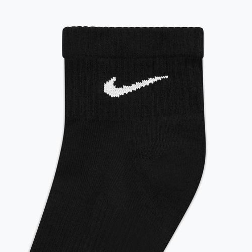Socks Nike Everyday Plus Cushioned Ankle 3 pairs black/white
