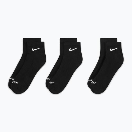 Socks Nike Everyday Plus Cushioned Ankle 3 pairs black/white