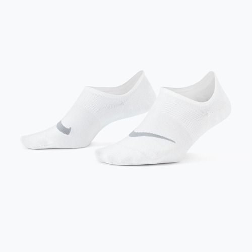 Women's socks Nike Everyday Plus Lightweight Footie 3 pairs white/wolf-grey