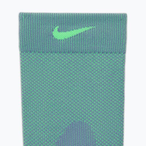 Socks Nike Running Lightweight Micro Crew iron purple/voltage green/voltage green