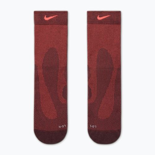 Socks Nike Running Lightweight Micro Crew tattoo/hot lava/pure platinum/hot lava