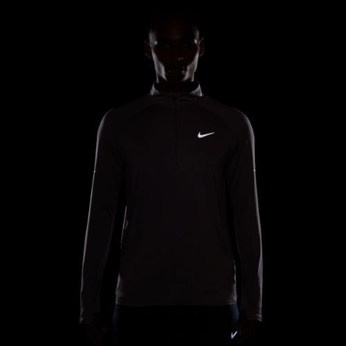 Men's running sweatshirt Nike Stride 1/4 Zip Dri-Fit light violet ore