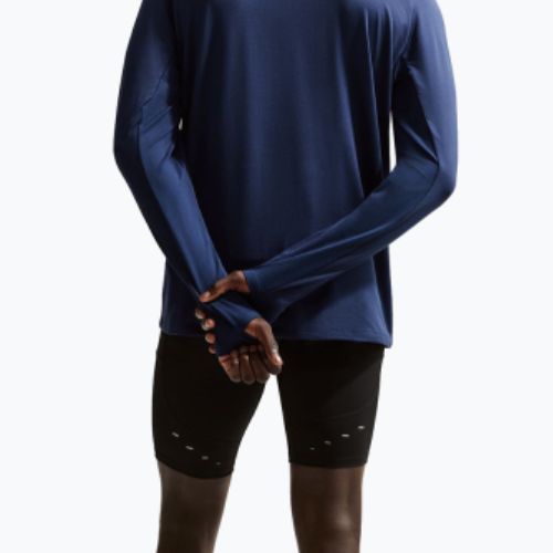 Men's running sweatshirt Nike Stride 1/4 Zip Dri-Fit midnight navy
