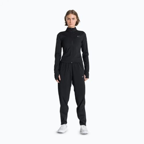 Women's running sweatshirt Nike Swift Dri-Fit Full Zip Mid-Layer black