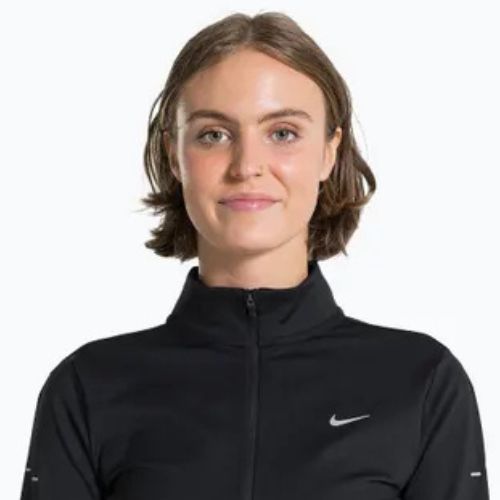 Women's running sweatshirt Nike Swift Dri-Fit Full Zip Mid-Layer black