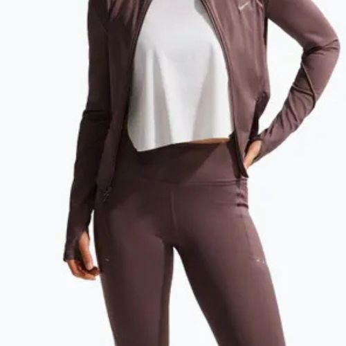 Women's running sweatshirt Nike Swift Dri-Fit Full Zip Mid-Layer tattoo