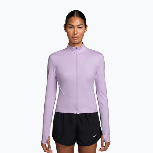 Women's running sweatshirt Nike Swift Dri-Fit Full Zip Mid-Layer violet mist