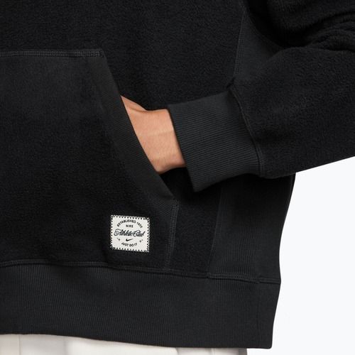 Men's training sweatshirt Nike Athletic Club Dri-Fit Hoodie black/black