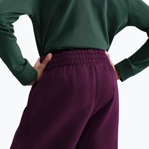 Children's trousers Nike Sportswear Club Fleece bordeaux/bordeaux/white