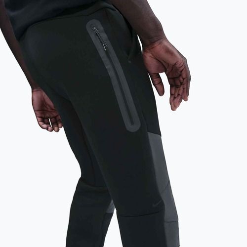Men's trousers Nike Tech Joggers black/dark smoke grey/metallic gold