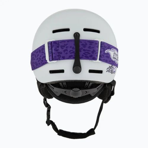 Children's ski helmet Salomon Player Combo + Goggles XV Jr ice flow/ice flow mid blue
