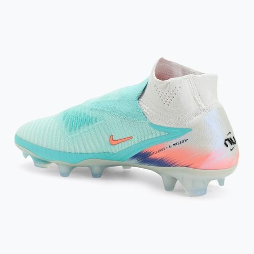 Men's football boots Nike United Phantom 6 High Elite FG pistachio frost/hyper orange