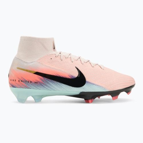 Men's football boots Nike United Mercurial Superfly 10 Elite FG silt red/racer blue