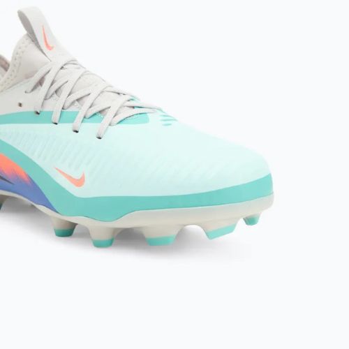 Men's football boots Nike United Phantom 6 Low Academy Jr FG/MG pistachio frost/hyper orange