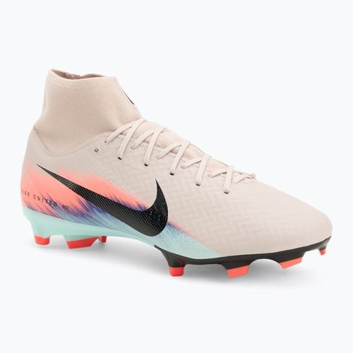 Men's football boots Nike United Mercurial Superfly 10 Academy FG/MG silt red/racer blue