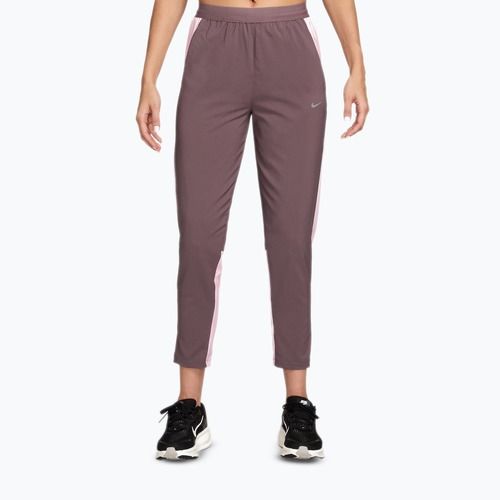 Women's running trousers Nike Tempo Swoosh Dri-Fit Mid-Rise 7/8 tattoo/pink foam