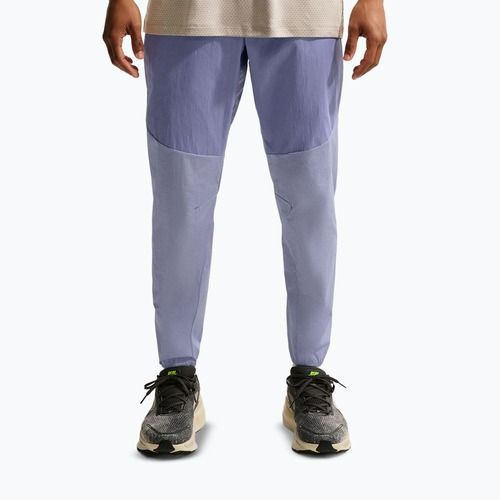 Men's running trousers Nike Stride Repel Woven iron purple/indigo haze