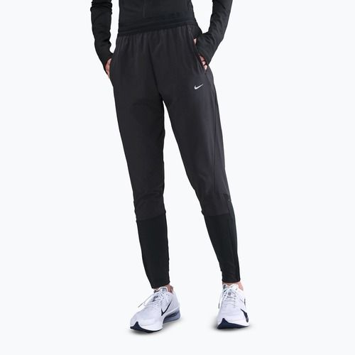 Women's running trousers Nike Swift Dri-Fit Mid-Rise black