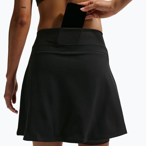 Tennis skirt Nike One Dri-Fit black/thunder grey/white