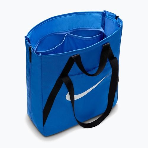 Women's training bag Nike Gym 28 l game royal/black/white