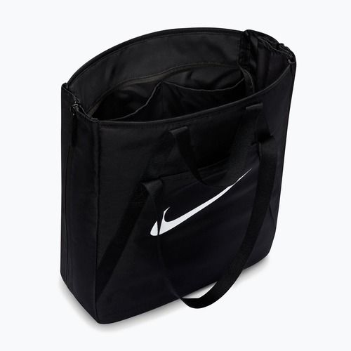 Women's training bag Nike Gym 28 l black/black/white