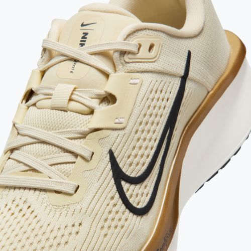 Women's running shoes Nike Quest 6 light khaki/sail/metallic gold/off noir