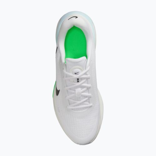 Men's running shoes NikeJourney Run white/green strike/glacier blue/black