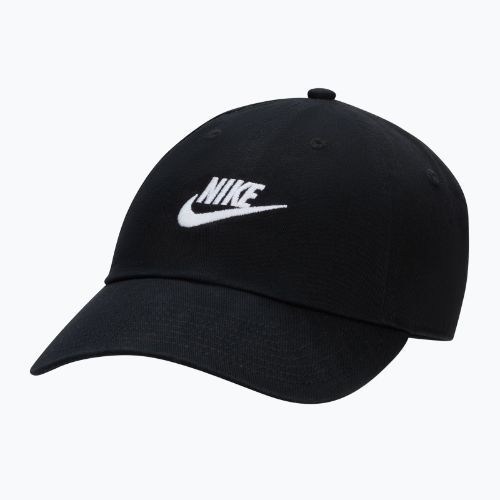 Baseball cap Nike Club Unstructured Futura Wash black/white
