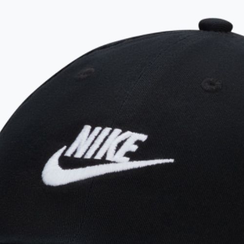 Baseball cap Nike Club Unstructured Futura Wash black/white