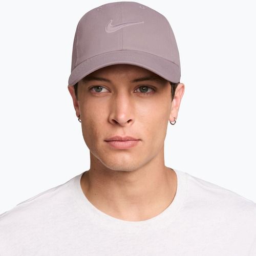 Baseball cap Nike Club Unstructured Swoosh light violet ore/particle rose