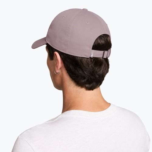 Baseball cap Nike Club Unstructured Swoosh light violet ore/particle rose