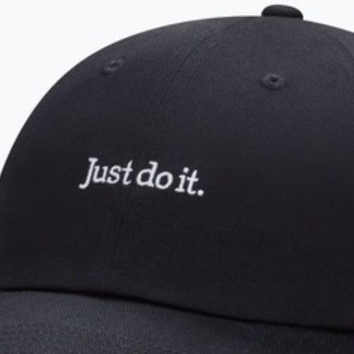 Baseball cap Nike Club Unstructured JDI black/white