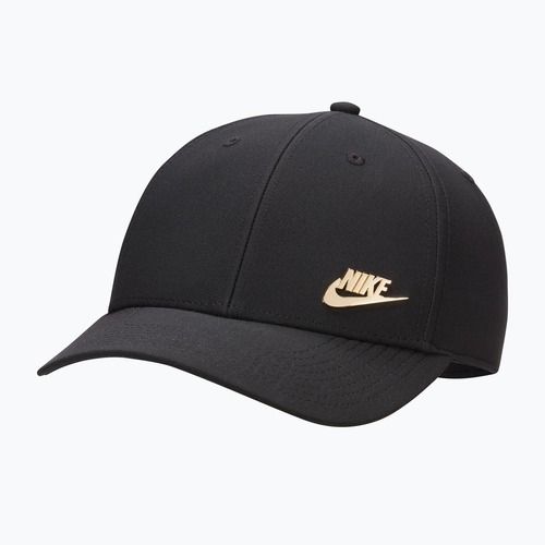 Baseball cap Nike Dri-Fit Club black/metallic gold