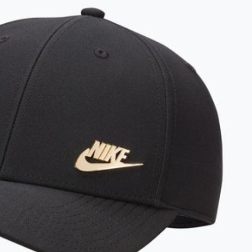 Baseball cap Nike Dri-Fit Club black/metallic gold