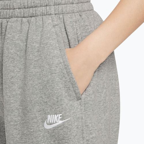 Children's trousers Nike Sportswear Club Fleece dark grey heather/base grey/white