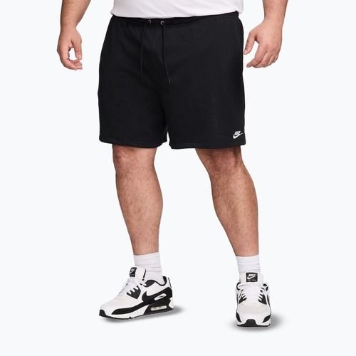 Men's shorts Nike Club French Terry Flow black/black/white