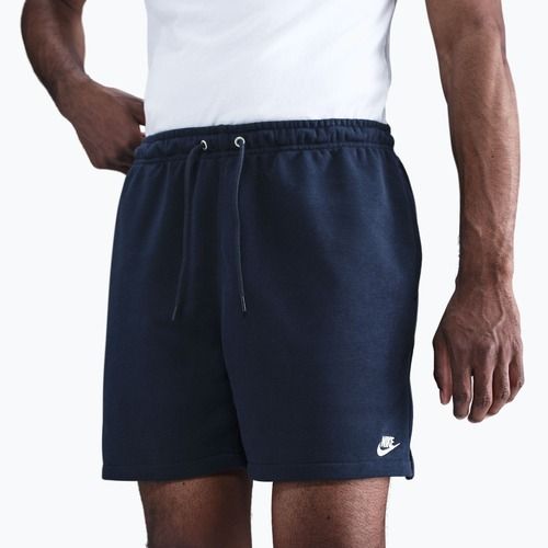 Men's shorts Nike Club French Terry Flow obsidian/obsidian/white
