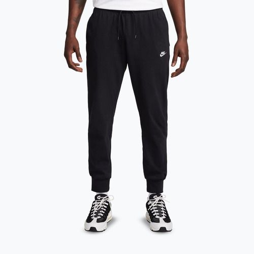 Men's trousers Nike Club Knit black/white