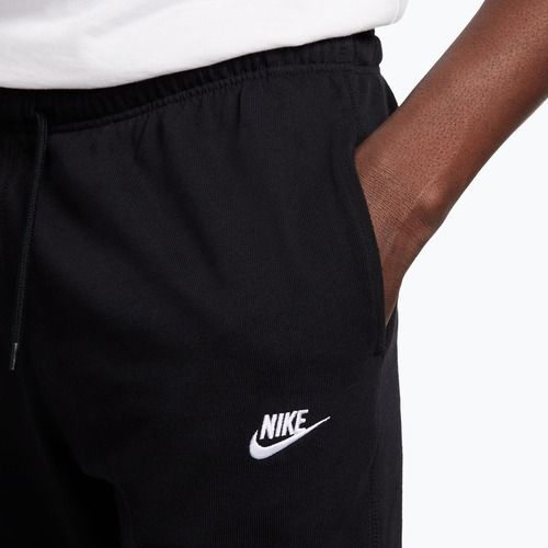 Men's trousers Nike Club Knit black/white