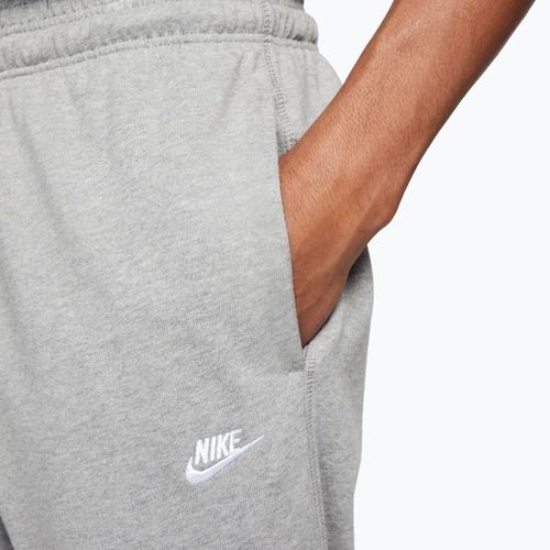 Men's trousers Nike Club Knit Jogger dark grey heather/white