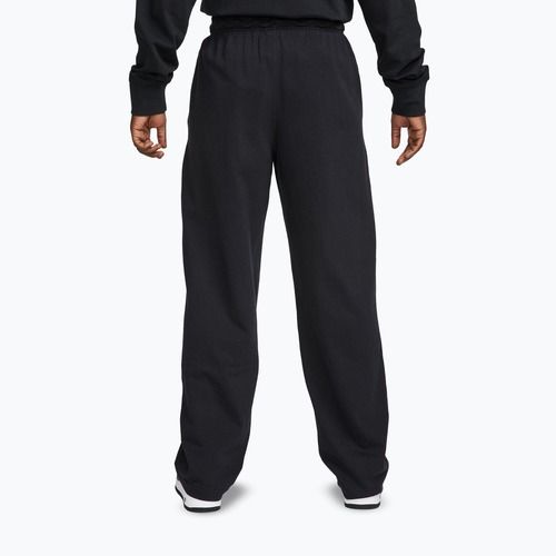Men's trousers Nike Sportswear Club Knit Open-Hem black/white