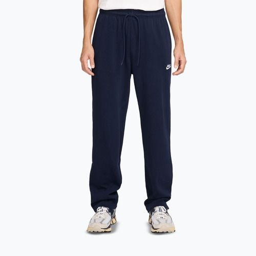 Men's trousers Nike Sportswear Club Knit Open-Hem obsidian/white