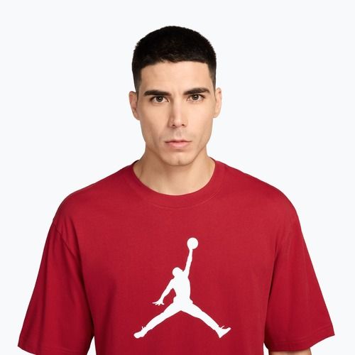Men's T-shirt Nike Jordan gym red/white