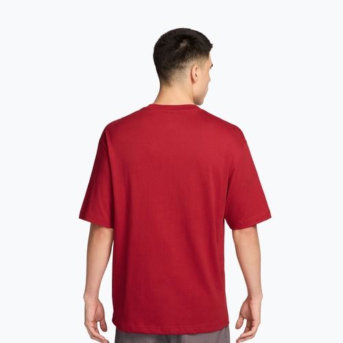 Men's T-shirt Nike Jordan gym red/white