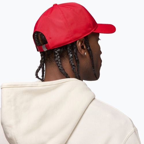 Baseball cap  Jordan Rise Structured Metal Jumpman gym red/r511