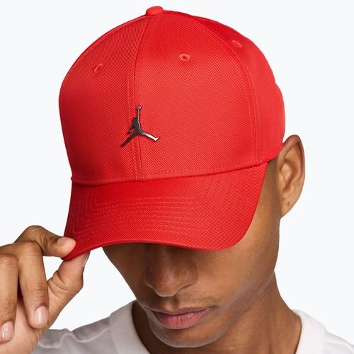 Baseball cap Jordan Rise Structured Metal Jumpman chile red/r511