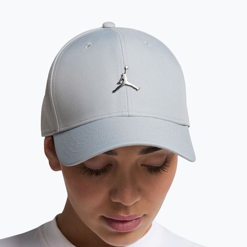 Baseball cap  Jordan Rise Structured Metal Jumpman light smoke grey/R511