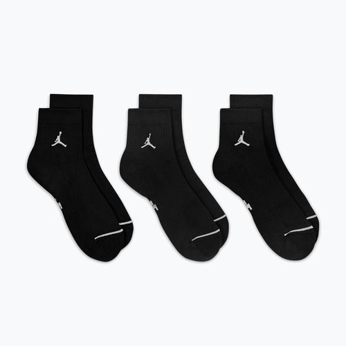 Socks Nike Jordan Everyday Ankle 3 pairs black/white